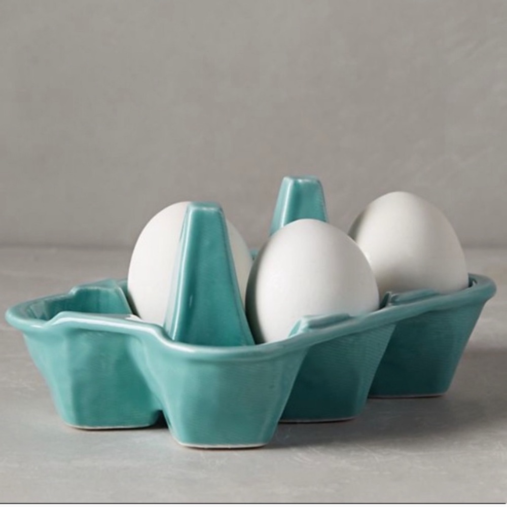 Anthropologie Half-Dozen Egg Crate